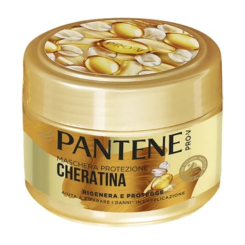 Живильна маска Pantene Pro-V Keratin Protection Mask Regenerates and Protects для відновлення та захисту пошкодженого волосся