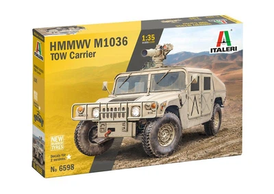 Збірна модель 1/35 Бронеавтомобіль Humvee HMMWV M1036 TOW Italeri 6598