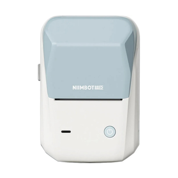 Термопринтер для друку наклейок NIIMBOT B1 Blue (1AC12221605)