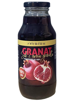 Сік гранатовий 100% без цукру Premium Granat 15х0.330л Польща