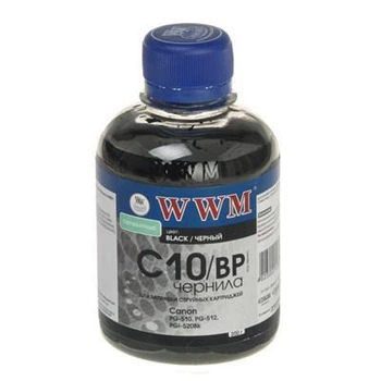 Чернила WWM CANON PG440/510/512/PGI520 BlackPigmen