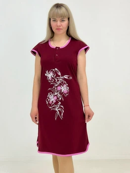 Туніка жіноча кулір Bordo Lily Pars 56-58 Бордова (18904072-3)