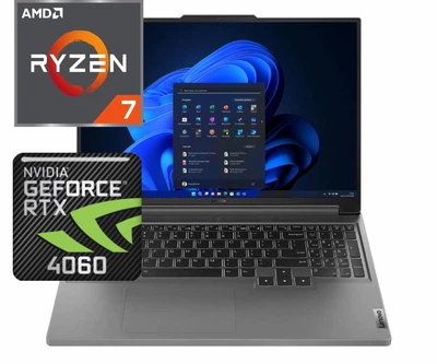 Ноутбук (2024) ігровий Lenovo Legion Slim 5-16 R7-7435HS/ 64GB / 2TB+2TB/ Win11x Licensed/ RTX4060 / 16" 165Hz