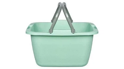 Корзина с ручками 18.5л Darcoplast Бирюзовый