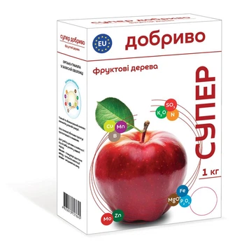 Минеральное удобрение Супер для фруктовых деревьев 1 кг