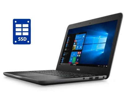 Ультрабук Б-класс Dell Latitude 3380 / 13.3" (1366x768) TN / Intel Pentium 4415U (2 (4) ядра по 2.30 GHz) / 8 GB DDR4 / 128 GB SSD / Intel HD Graphics 610 / WebCam б/у