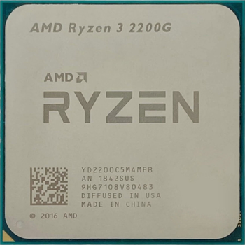 Процессор AMD Ryzen 3 2200G (YD2200C5M4MFB) UA [132300]