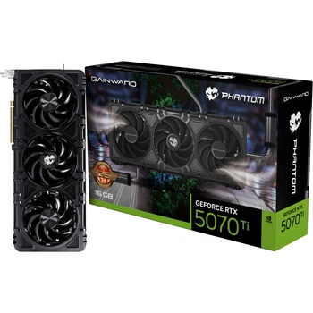 Видеокарта Gainward GeForce RTX 5070 Ti Phantom GS 16GB (NE7507TH19T2-GB2030P) EU [132512]