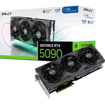 Видеокарта PNY GeForce RTX 5090 Triple Fan OC 32GB (VCG509032TFXPB1-O) UA [132342]