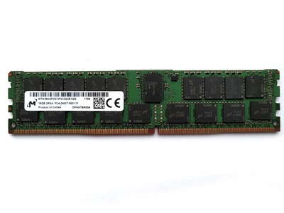 Оперативная память Micron DDR4 16 GB 2400 MHz PC4-19200T 2Rx4 ECC REG Б/У (№785)