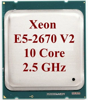 Процессор Intel Xeon E5-2670 V2 2.50 GHz (3.3GHz) 10 ядер Socket 2011 (LGA2011) SR1A7 (Б/У) (№3134)