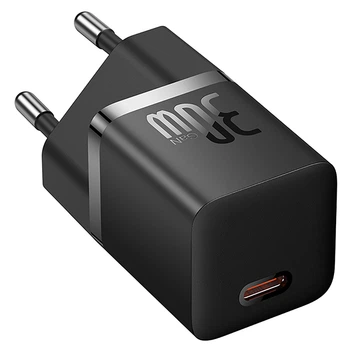 Сетевое зарядное устройство блочок адаптер для телефона смартфона Baseus GaN5 Mini Fast Charger Type-C 30W