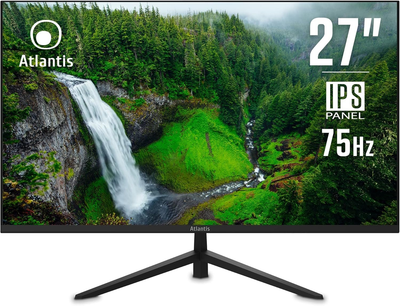 Монітор 27" ATLANTIS H27 Full HD IPS 75 Гц Б/В