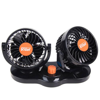 Вентилятор подвійний Vitol HX-T304-1 104мм 24V 10W