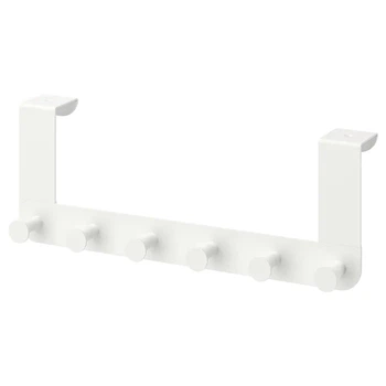 Міцна дверна металева вішалка IKEA ENUDDEN надверна навісна вішалка гачок (тримач) на двері 602.516.65