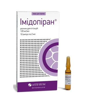 Инъекционный раствор Arterium Имидопиран Imidopiran 2 мл х 10 ампул