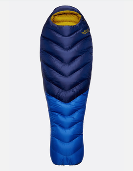 Спальный мешок Rab Neutrino 800 Regular, (-22°C), 185 см - Right Zip, Nightfall Blue (RB QSM-94-NFB-REG-RZ)