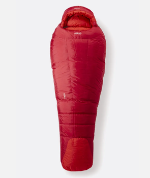 Спальный мешок Rab Expedition 1400, (-40°C), 195 см - Left Zip, SUMMIT RED (RB QSM-25-SUR-REG-LZ)