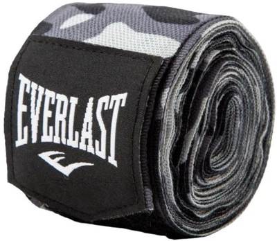 Бинты Everlast Spark Printed Hand Wraps 120 X2 P00002913 (304.8 см) Черный/Серый (009283618353)