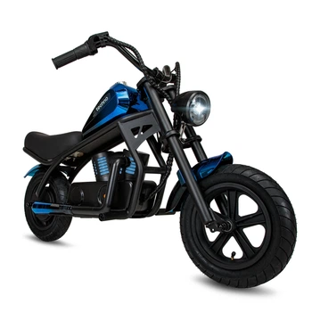 Дитячий електромотоцикл Techno ES-60 Blue-Black