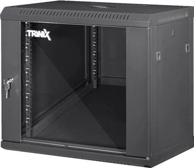 Коммутационный шкаф TriniX TRX-9U/600x600x503 мм Black (25-00087)