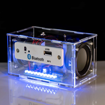 Радиоконструктор для пайки Bluetooth колонка DIY Kit ArduinoKit на 2 динамика