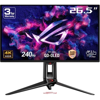 Монітор 27" ASUS PG27UCDM (90LM0B30-B01971) 3840х2160 (UHD, 4K) QD-OLED 240 Hz