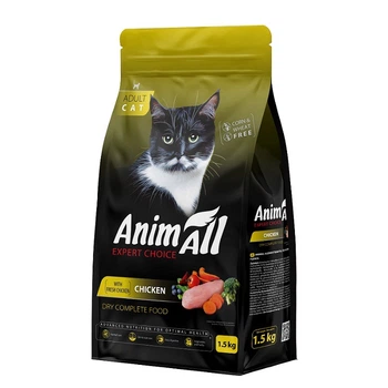Сухой корм для котов с курицей Animall Cat Chicken, 1.5 кг