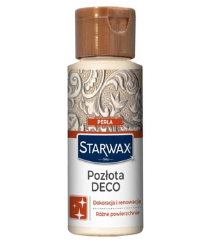Декоративное покрытие позолота Starwax Deco, оттенок «Жемчуг», 59 мл (5900789000343)