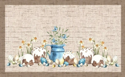 Серветка сервірувальна Home Line. Синій глечик-33х50