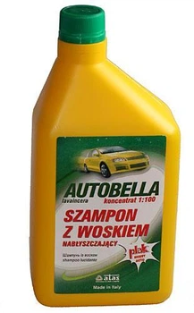 Шампунь самовисихний з воском AUTOBELLA LAVAINCERA 1л (концент) ATAS 3699