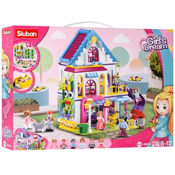 Конструктор "Girls Dream": Вилла, 730 деталей SLUBAN M38-B0974