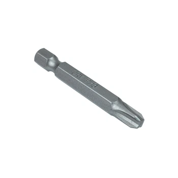 Биты PH3 для крестообразных винтов, 1/4", 50 мм, 10 шт Polax(PL_C453DF241D27)