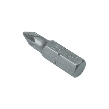 Бита стальная Polax 25 мм PZ1 1/4" ,10 шт (51-071)