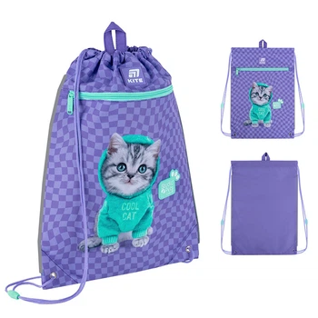 Сумка для взуття з кишенею Kite Education Studio Pets SP25-601M-2