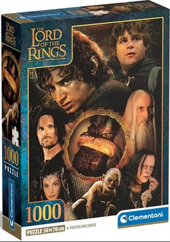Пазли Clementoni Compact - Володар перснів / New Line Production Inc. The Lord Of The Rings / 1000 елементів (39907)