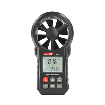 Анемометр с функцией измерения объёмного расхода 0,3-30м/с, -10-45°C WINTACT WT87C