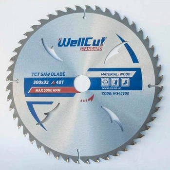 Пильный диск WellCut Standard WS48300 48Т 300x32 мм