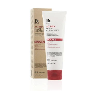 Гель-пінка з саліциловою кислотою Benton AC BHA Foam Cleansing, 120мл