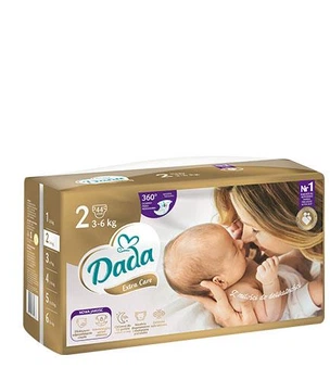 Дитячі підгузки Dada Extra Care №2 (3-6кг) 44шт