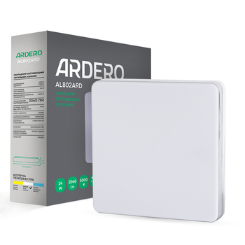 Светодиодный накладной светильник Ardero AL802ARD 24Вт 5000K белый