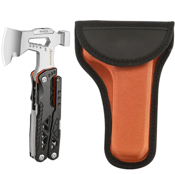 Мультитул Молоток Сокира JB Tactical Multitool 24 в 1 Черный JB-11 Кобура на Пояс