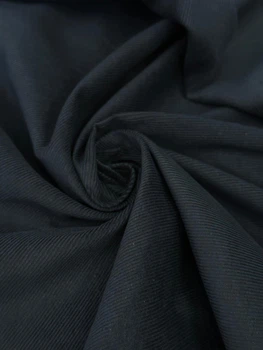 Костюмная ткань Микровельвет сине-серый 150см 1пог.м (786-16W-108)