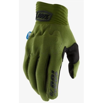 Перчатки Ride 100% COGNITO Smart Shock Glove [Army Green] - XL (11)