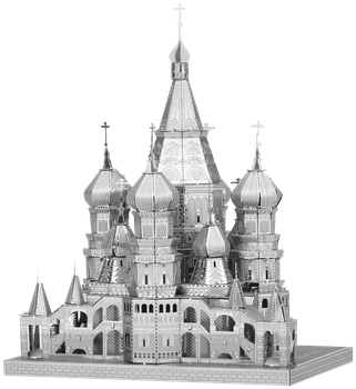 Металлический 3D конструктор "Покровский Собор", Metal Earth, ICX006