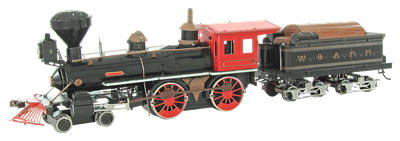 Металлический 3D конструктор "Wild West 4-4-0 Locomotive"
