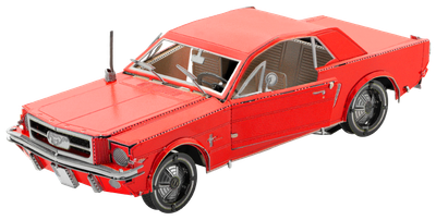 Металевий 3D конструктор Metal Earth "1965 Ford Mustang Coupe Red" (MMS056C)