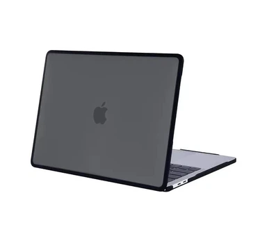 Защитный чехол для Macbook 2020 Air 13 A2337 M1, матовый ударопрочный чехол для Macbook Черный