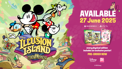 Гра PS5 Disney Illusion Island Starring Mickey & Friends (Blu-ray диск) (5056635613905)