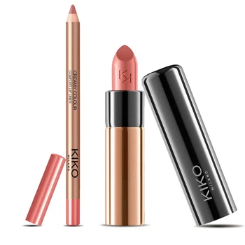 Набір для губ :помада Gossamer Emotion Creamy Lipstick 140 Light Mauve та Олівець Creamy Colour Comfort Lip Liner 23 Light Mauve